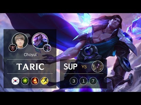 Taric Support vs Alistar - KR Grandmaster Patch 9.5