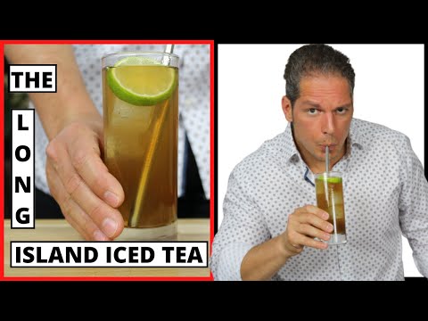 Long Island Iced Tea Rezept Cocktail selber machen. Er zählt zu den Cocktails die Ballern.
