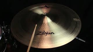 Video thumbnail for Zildjian 24" A Medium Ride by The Drum Shop - Portland, Maine