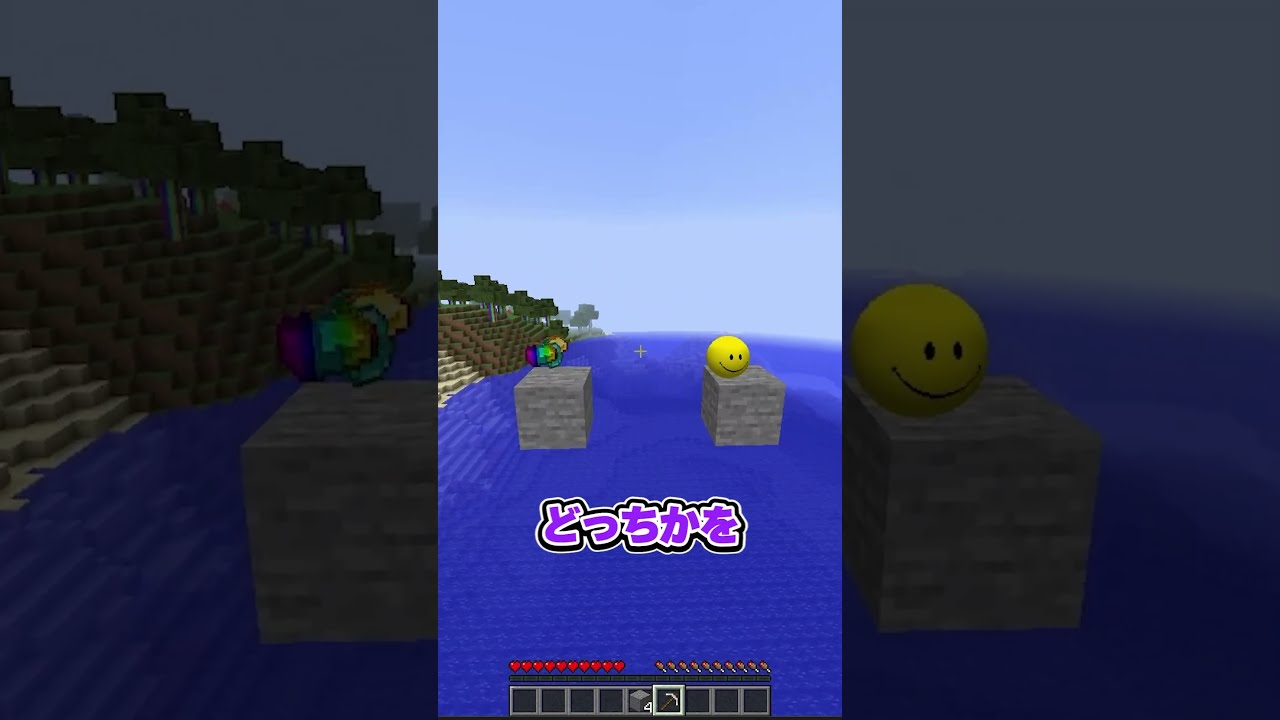 ベリティとお宝どっちを選ぶ？！ #マインクラフト #マイクラ #minecraft #shorts