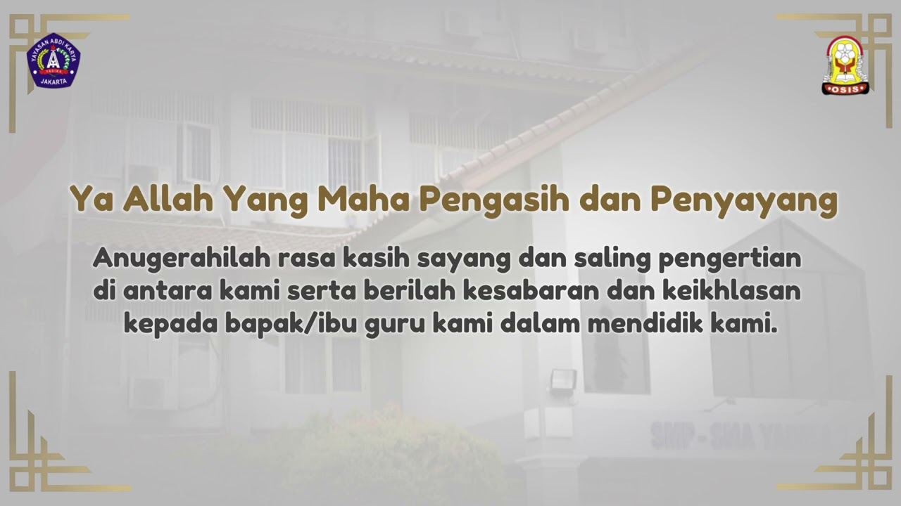 Pembacaan Teks Doa Upacara Bendera