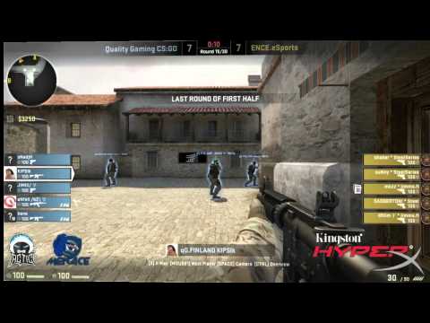 ESPC # 2 Quality Gaming vs ENCE eSports Osa 2