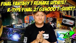 Retro Waffle - FFVII Remake Update, R-Type Final 2 & A GX4000 T-Shirt!