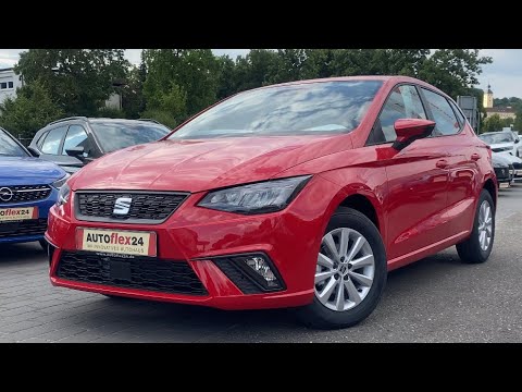 New Seat Ibiza 2023 95ps TSI Style interior-exterior review.