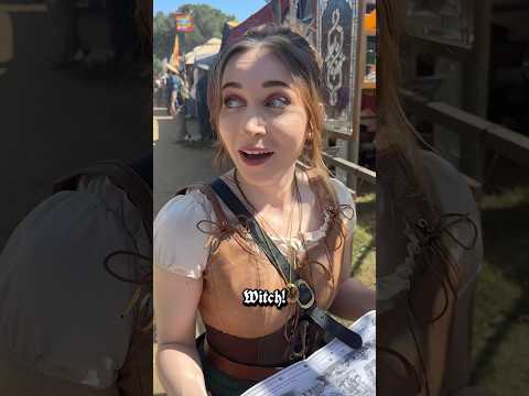 Don’t read at the Renaissance Faire I guess #renfaire