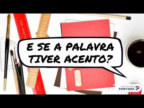 Posição da sílaba tônica