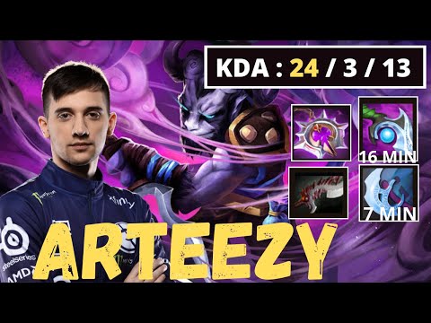 ARTEEZY [Riki] Immortal Pro Gameplay - Dota 2 |  Riki The International 10 Best Gameplay