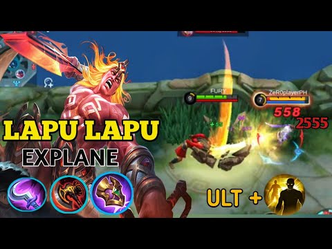 100% UNKILLABLE Offlane Lapu Lapu with Hybrid Build - Build Top 1 Global Lapu Lapu ~ MLBB