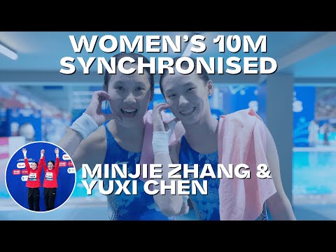 Minjie Zhang & Yuxi Chen Crush the Women’s 10m Synchro Diving Final!