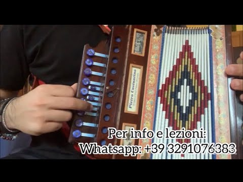 Lezione tarantella calabrese con l’organetto 1. Tutorial organetto