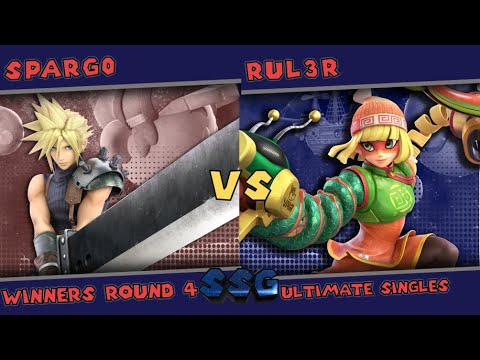 Super Smash Galaxy Ultimate Singles: Sparg0 vs Rul3r Winner's Round 4