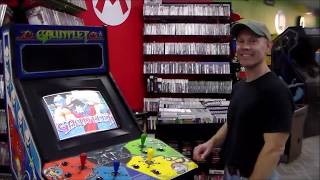 We found Atari's Original 1985 GAUNTLET Arcade Game Cabinet! - Grab Your Quarters!