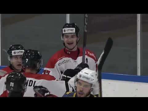 Optibet Hokeja Līga: HK Kurbads - HC Panter. Spēles labākie momenti (25.11.2023)