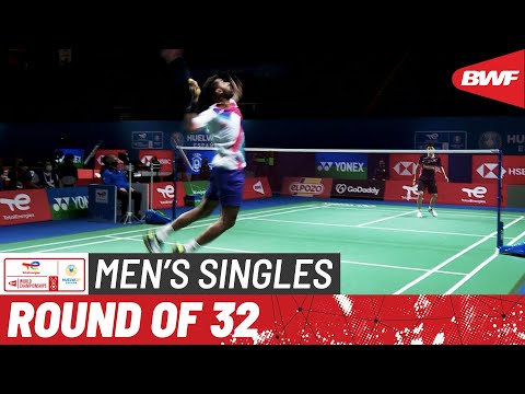 TotalEnergies BWF World Championships 2021 | Liew Daren (MAS) vs H.S. Prannoy (IND) | R32