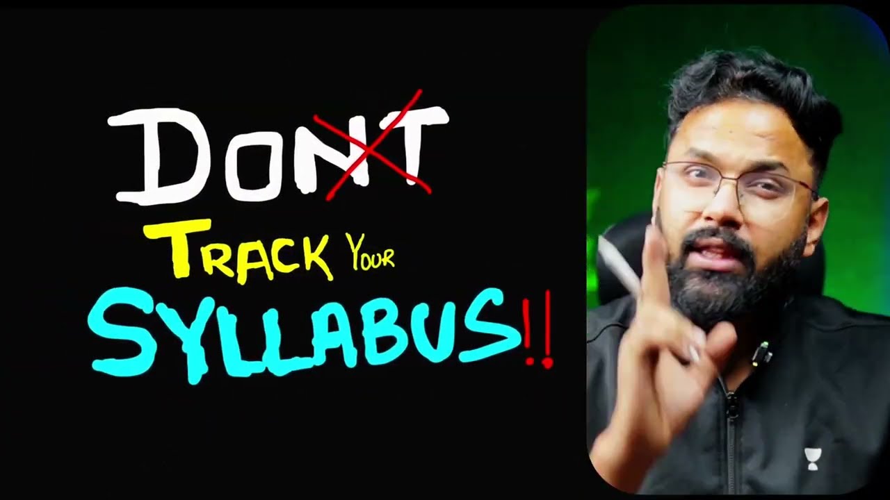Don’t Track the Syllabus If You Want to Crack NEET 2026