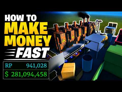 How to MAKE MONEY FAST in INDUSTRIALIST (BEST FARM METHOD) Roblox