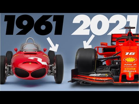 The Incredible Evolution of F1 Tyres