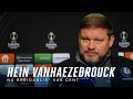 ?️Hein Vanhaezebrouck: "Moeilijk kansen te creëren op dit veld"