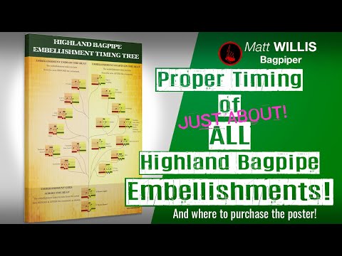 Highland Bagpipe Embellishment Tree (HD) | An Overview on ALL Major Bagpipe Embellishments