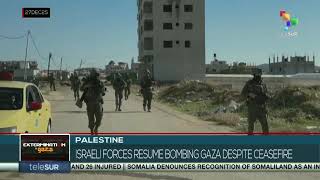 Download lagu Palestine | Israeli forces resume bombing Gaza despite ceasefire mp3