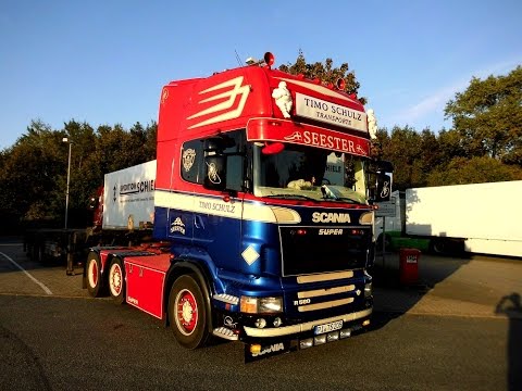Scania R560 V8 T.S.T. Seester (Timo Schulz Transporte) [HD]