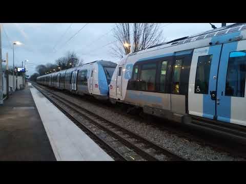 Transilien-H Nat Z50000 IDFM en gare de Cernay