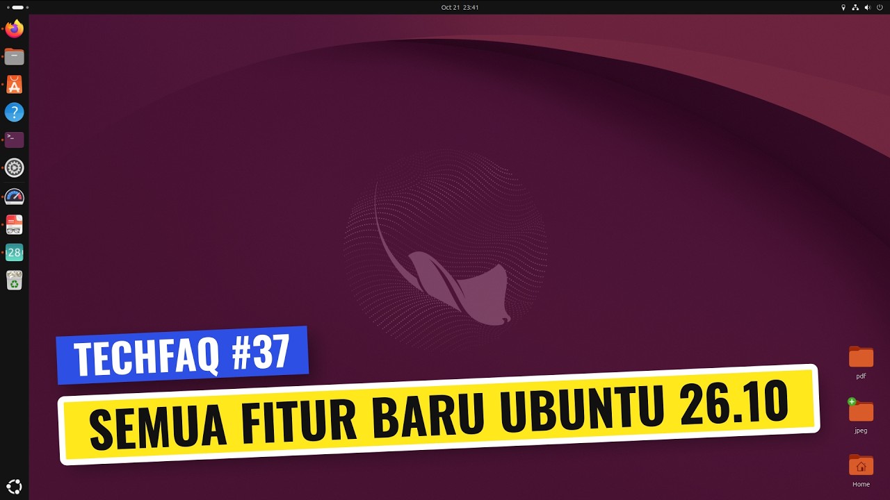 ⚡ Fitur Baru Ubuntu 26.10 Stonking Stingray