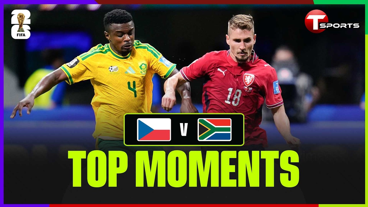 All the Action | South Africa vs Czechia | Match 25 | FIFA World Cup 2026™