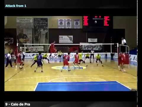 Highlights Caio de Pra 2016-2017 Romanian league play offs