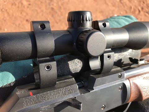 Rimfire See-Thru Scope Rings (Leupold Matte 57323)
