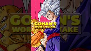 Gohan’s Worst Mistakes