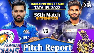 IPL2022 Match 56 - MI vs KKR Pitch Report || Dy Patil Sports Academy Mumbai Pitch Report || Dream11