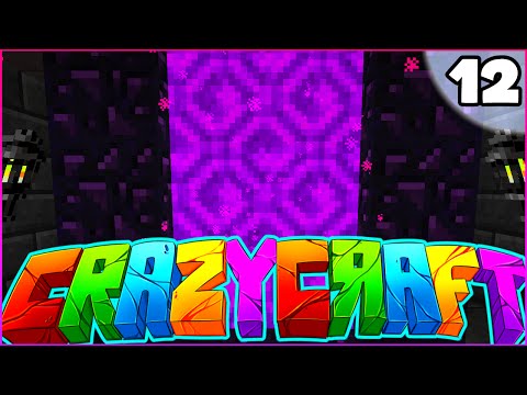 Minecraft CRAZY CRAFT 3.0 SMP - "HELL'S DIMENSION" - Episode 12