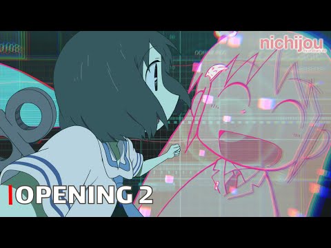 Nichijou - OP / Opening 2 (Hyadain no Joujou Yuujou) | UHD | Creditless | Subtitles