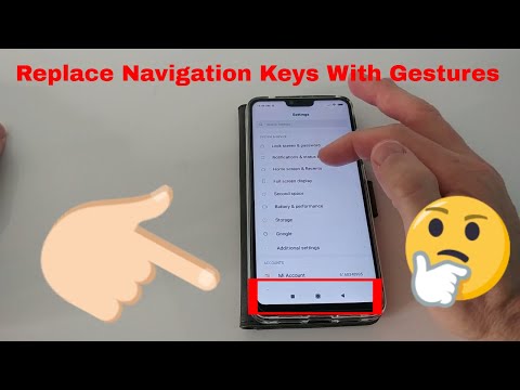 Navigation Keys Invisible On Android Phone Smartphone - How To Use Gestures Instead?