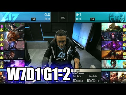 Immortals vs CLG | Game 2 S6 NA LCS Summer 2016 Week 7 Day 1 | IMT vs CLG G2 W7D1 1080p