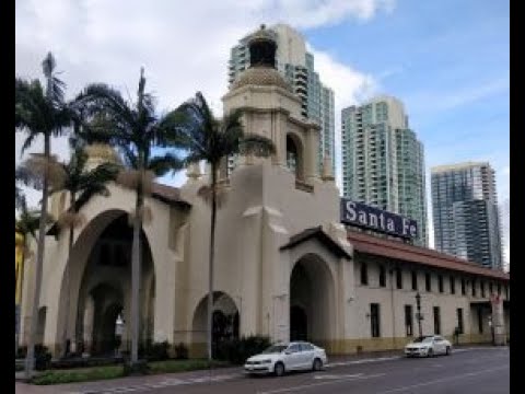 Live webcam view of Tranvía y vías férreas de San Diego