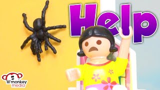 Ricardo Family 😱 Help! A Big Creepy Spider! New Roommate for the Ricardo Kids?