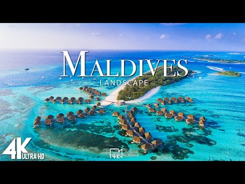 Maldives 4k - Relaxing Music With Beautiful Natural Landscape - Amazing Nature - 4K Video Ultra HD