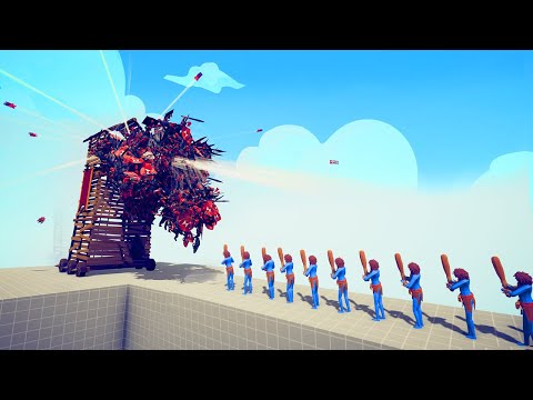 SUPER TOWER vs MELEE UNITS 2 | TABS - Totally Accurate Battle Simulator