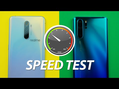 REALME X2 PRO vs HUAWEI P30 PRO - SPEED TEST - WOW 😱