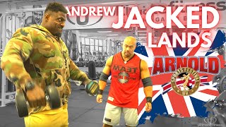 ANDREW JACKED ARRIVES IN UK | 5 DAYS OUT | PUSH SESSION |  2022 ARNOLD UK