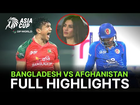 Match 9 | Bangladesh vs Afghanistan | Match Highlights | DP World Asia Cup 2025 | ZF1K
