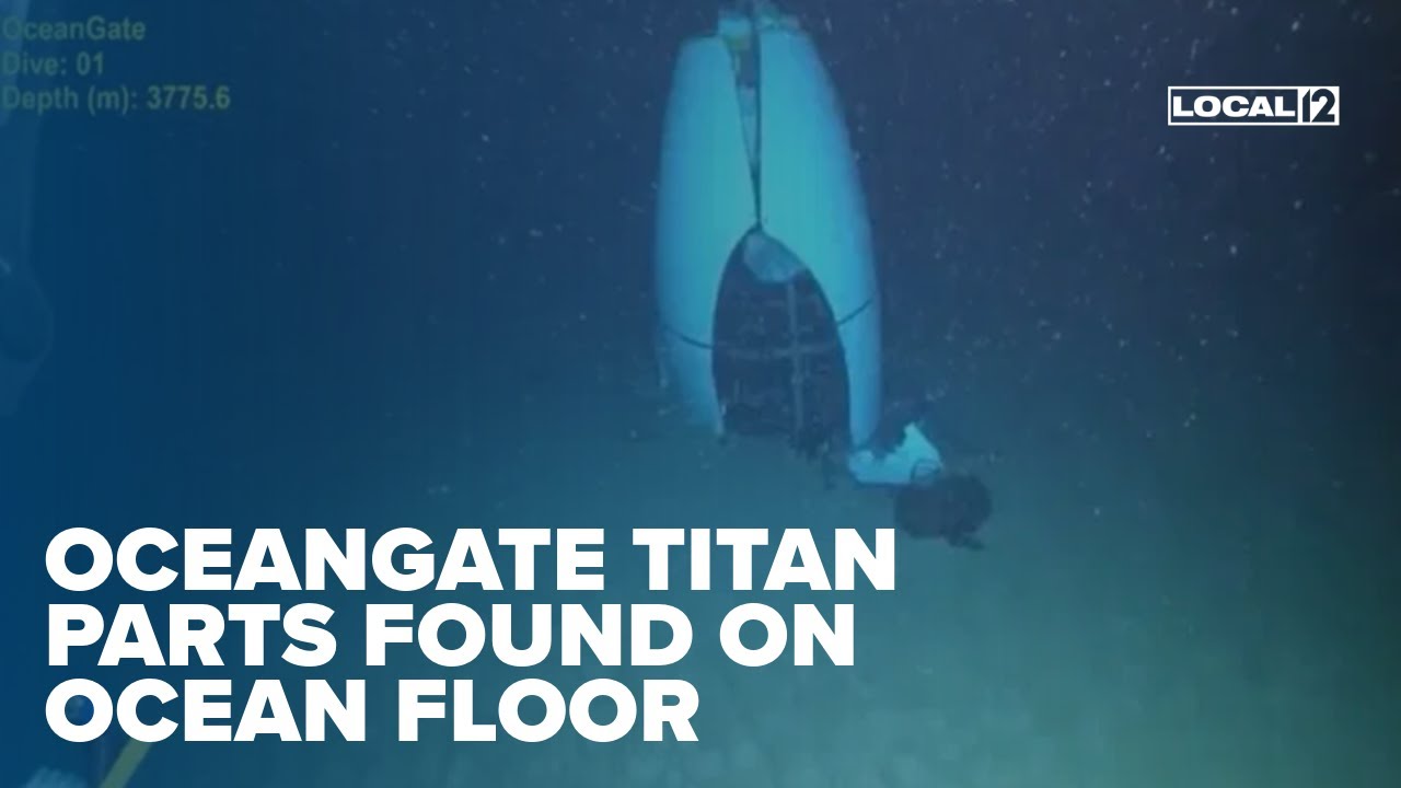 Pieces of OceanGate Titan recovered after submersible imploded during excursion to see Titanic