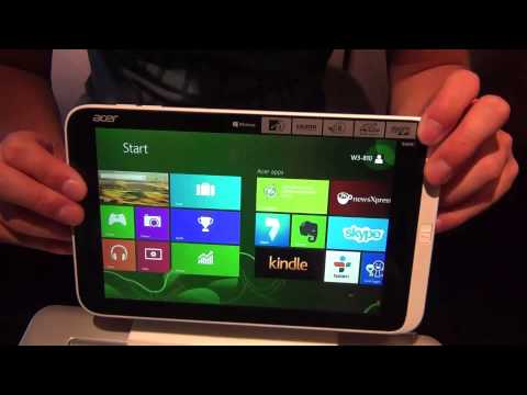 Acer Iconia Tab W3 Hands-on | english