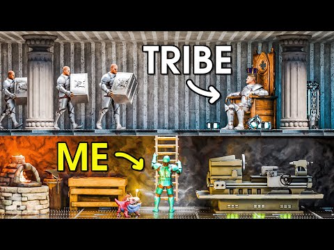 I Lived Under The Alpha Tribe In ARK As A Solo