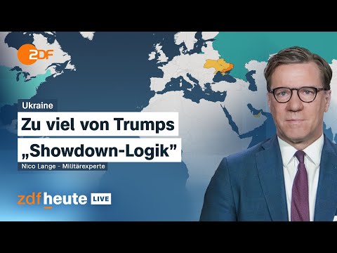 Ukraine: Kein Durchbruch bei Friedensgesprächen – worauf es jetzt dennoch ankommt | ZDFheute live