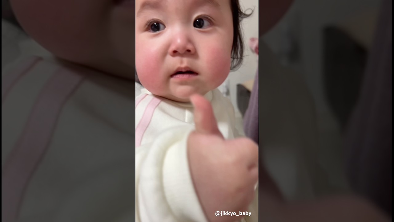 聞き分けが良すぎる赤ちゃん #baby #実況 #0歳 #実況ベイビー