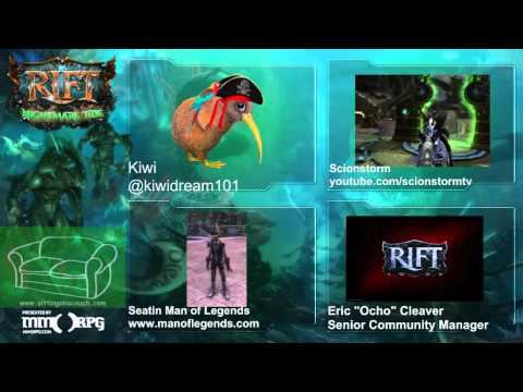 .@mmorpgcom's Into The Rift with special Guest Eric "Ocho" Cleaver: An .@Riftgame Podcast