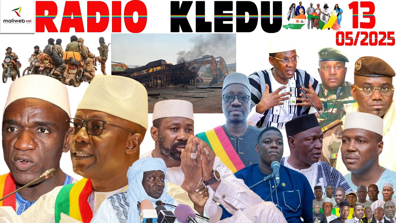 La Revue de Presse de la RADIO KLEDU du 13 Mai 2025